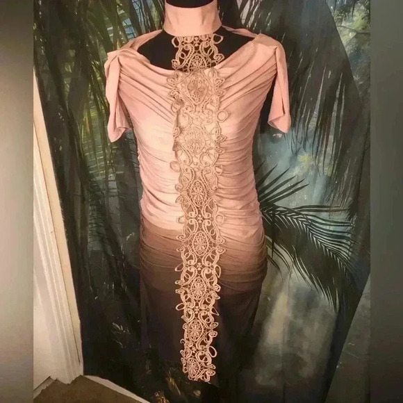 Sand Dune Ombre Dress Blush  Multi mini Dress - Picture 8 of 13